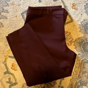 Maroon NWOT Old Navy Pixie Pants